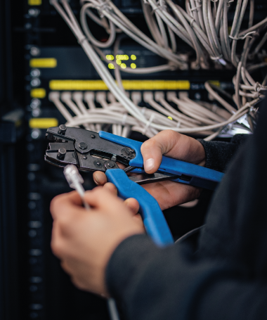 câblage cuivre RJ45 Telenco